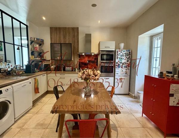 Maison Ribaute-les-Tavernes 90 m², 3 chambres, jardin 800 m²,  pompe à chaleur