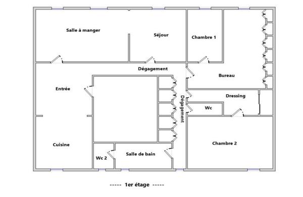 Appartement Macon 5 pièces 145 m2