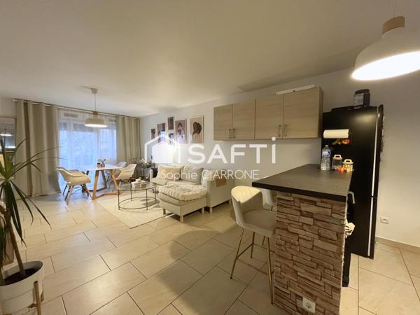 Appartement à vendre à VILLERUPT  73M2 rénové 4 pièces.Appartement idéal pour primo-accédants, jeunes couples ou familles monoparentales.