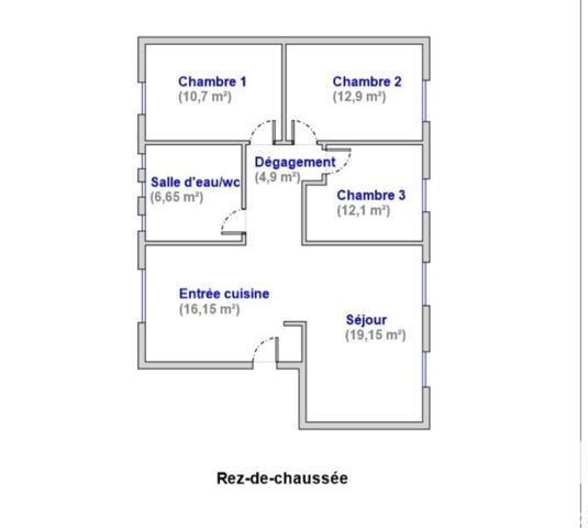 Appartement à vendre 4 pièces 83 m² Nanterre