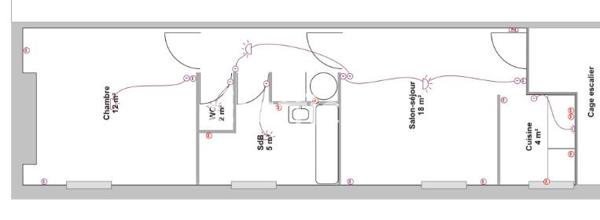 Appartement
         2 pièces
        - 33 m² Exclusivité 116 000 € *