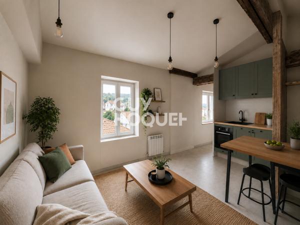 Studio à fort potentiel – Lyon 9ᵉ, secteur Gorge de Loup