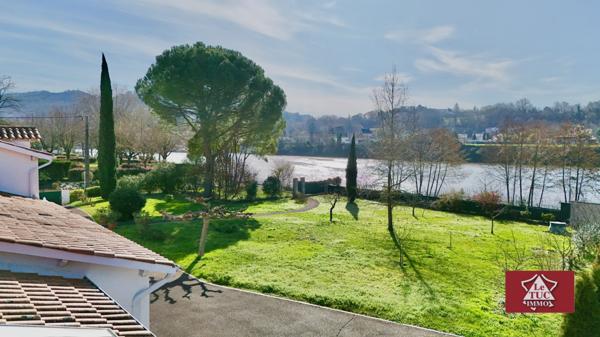 Maison avec vue sur la rivière, gîte et double garage. Saint-Sylvestre-sur-Lot (47140)