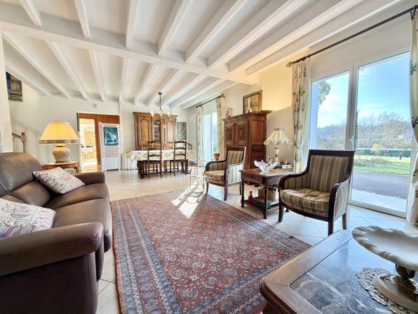 Maison avec vue sur la rivière, gîte et double garage. Saint-Sylvestre-sur-Lot (47140)