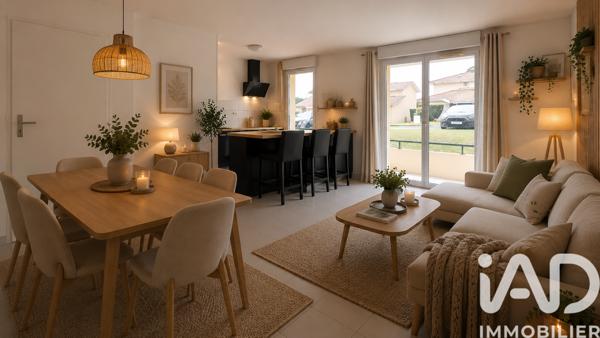 Appartement à vendre 3 pièces 53 m² Saint-Paul-lès-Dax