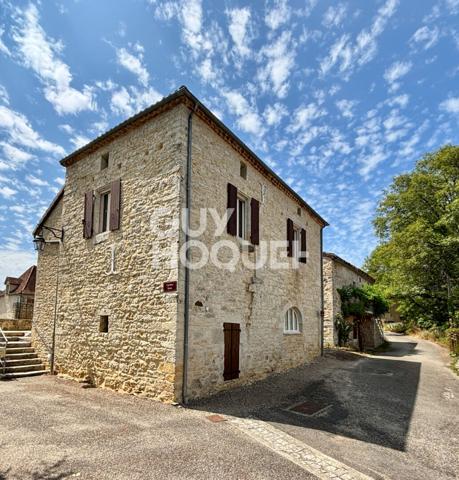 Maison en pierre avec terrasse et vue dégagée ? Labastide-du-Vert