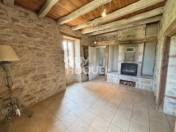 Maison en pierre avec terrasse et vue dégagée ? Labastide-du-Vert