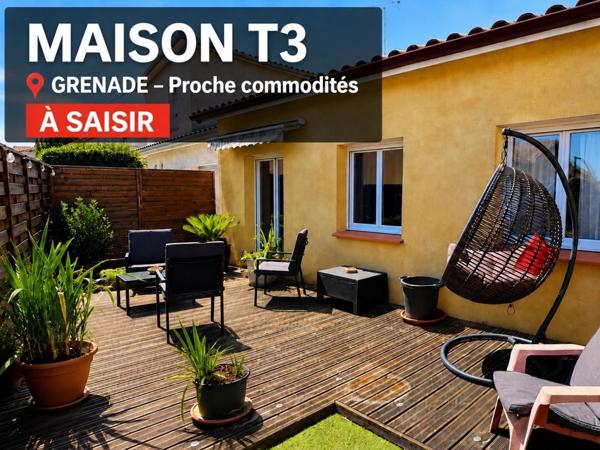 Plain-pied sans travaux à Grenade