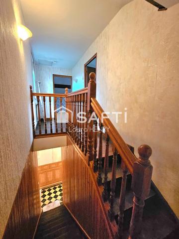 Maison individuelle de 3 chambres avec garage et grand terrain