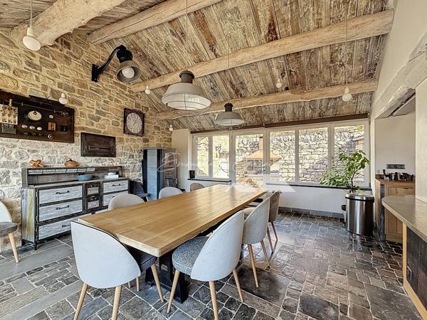 La Cresse (12640) Sur les hauteurs de La Cresse – Maison en pierre rénovée avec vue vallée + gîte indépendant