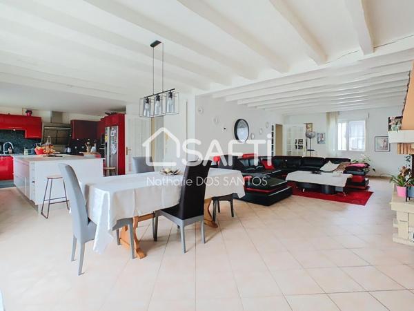 Maison familiale 165m² - 4 Chambres et sous sol total