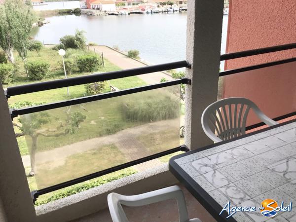 Appartement à Le Barcarès Une vue magnifique + un bel extérieur