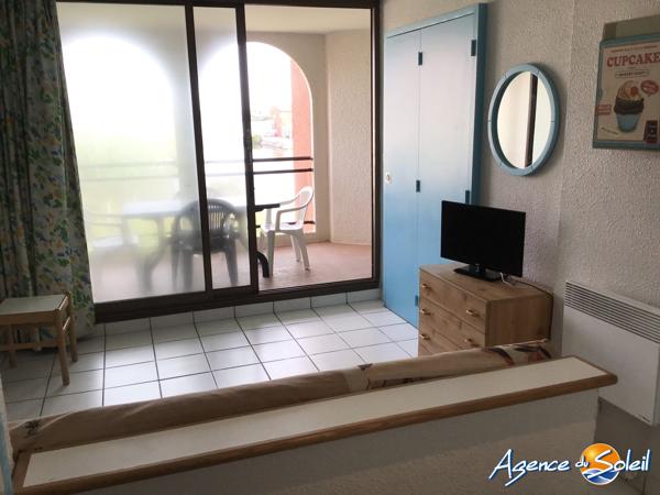 Appartement à Le Barcarès Une vue magnifique + un bel extérieur