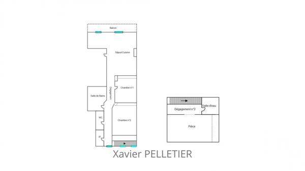 Appartement 4 pièces de 75 m² à Sète (34200)