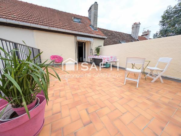 Vaujours Beau F3 en duplex 75m²