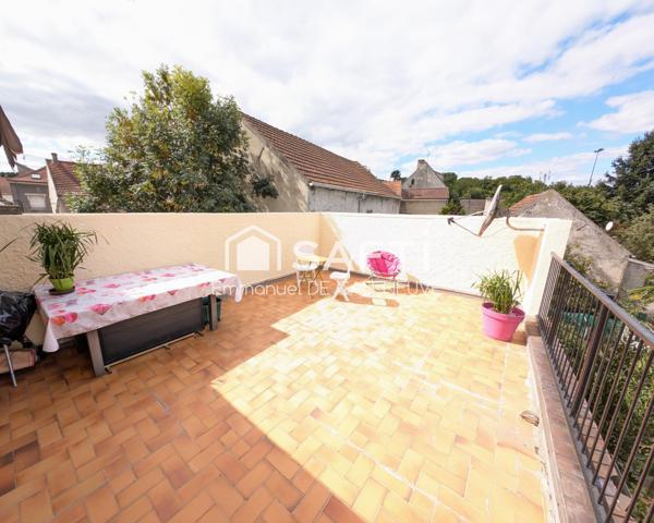 Vaujours Beau F3 en duplex 75m²