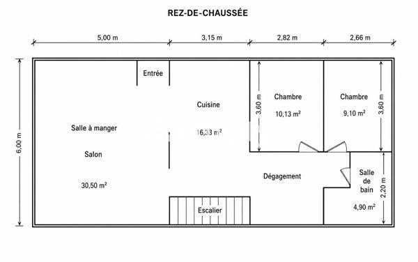 Maison
         5 pièces
        - 134 m²