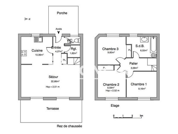 Location Maison 4 pièces 78.05 m² - 51 AVENUE DES PYRENEES Muret 31600