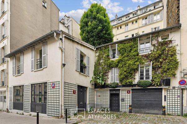 Maison de ville mixte esprit loft au coeur des Abbesses