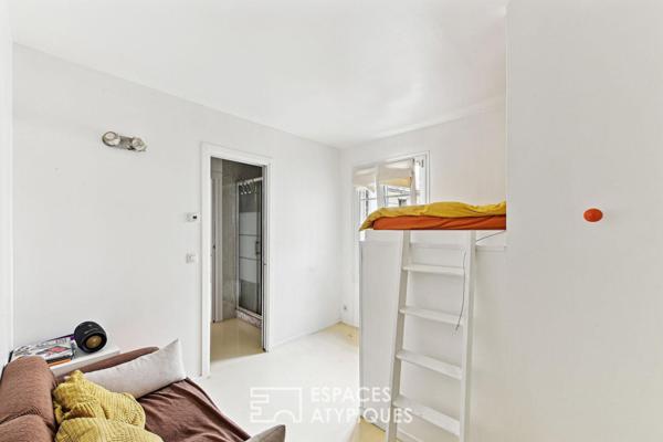 Maison de ville mixte esprit loft au coeur des Abbesses