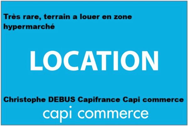 À louer : Parcelle de terrain goudronnée avec parking en zone commerciale – Montluçon(03100)