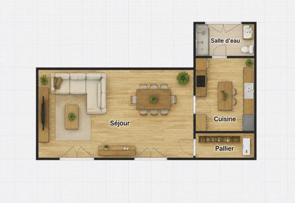 Immeuble
         3 pièces
        - 80 m² Exclusivité
