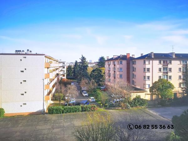 Appartement T3/4 avec garage, cave et vue dégagée