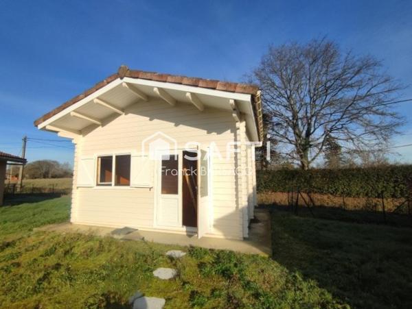 VILLA PLAIN PIED  4 CHAMBRES AVEC CHALET ET GARAGE