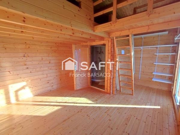 VILLA PLAIN PIED  4 CHAMBRES AVEC CHALET ET GARAGE