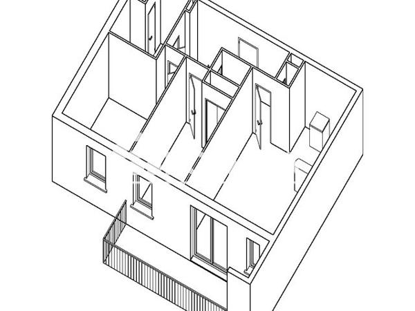 Location Appartement 3 pièces 64.1 m² - 11 RUE FARADAY Tours 37100
