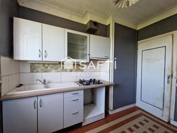 Fort potentiel ! Appartement 63 m² à Rénover – 2 chambres – Mantes-la-Jolie