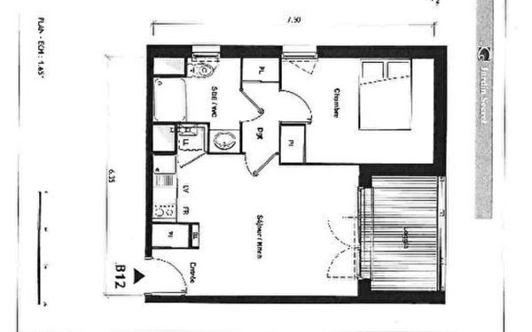 Appartement à louer    2 pièces •  Tournefeuille