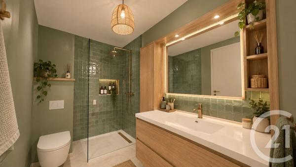 Appartement F3 à vendre  3 pièces - 61,24 m 2   AUBERVILLIERS  - 93