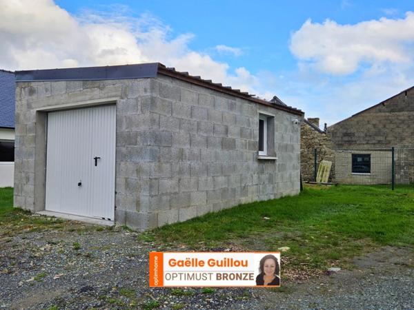 SAINT POL DE LEON : Maison plain-pied de 95 m², 3 chambres + Garage - Terrain 530m²