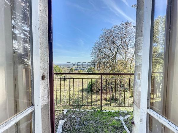 Tournus (71700) TOURNUS : Château + Maison et granges sur 1,6 hectare avec vue panoramique sur la Saône.