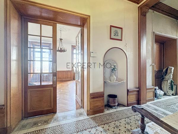 Tournus (71700) TOURNUS : Château + Maison et granges sur 1,6 hectare avec vue panoramique sur la Saône.