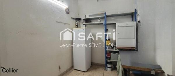 Appart T3 bis 76m² terrasse, balcon, cellier garage