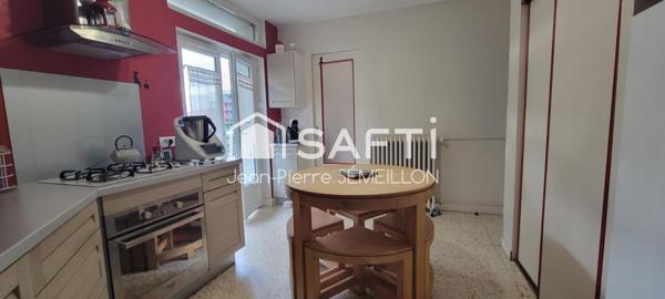 Appart T3 bis 76m² terrasse, balcon, cellier garage