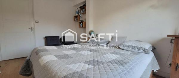 Appart T3 bis 76m² terrasse, balcon, cellier garage