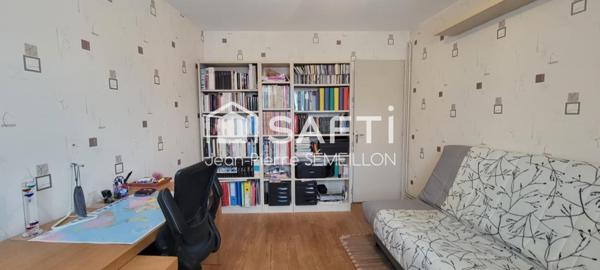 Appart T3 bis 76m² terrasse, balcon, cellier garage