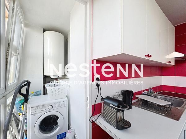 Appartement T3 meublé, traversant avec 2 chambres et balcon