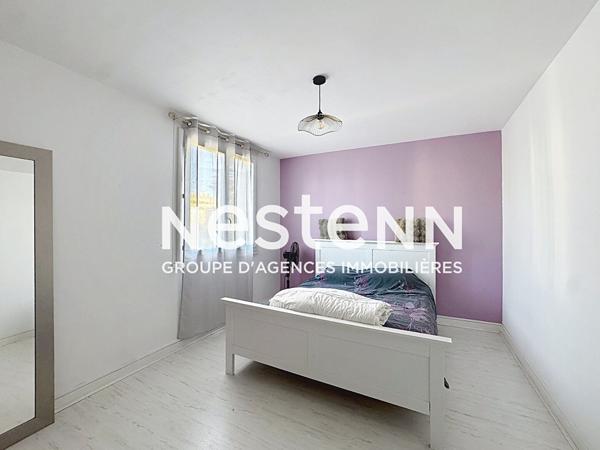 Appartement T3 meublé, traversant avec 2 chambres et balcon