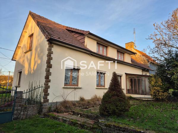 maison de plain pied à restaurer, en campagne, avec 3 hectares de terrain