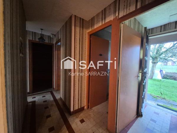 maison de plain pied à restaurer, en campagne, avec 3 hectares de terrain