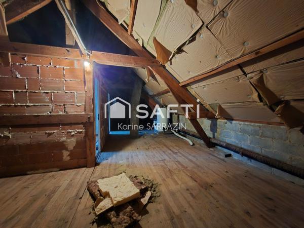 maison de plain pied à restaurer, en campagne, avec 3 hectares de terrain