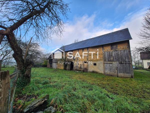 maison de plain pied à restaurer, en campagne, avec 3 hectares de terrain