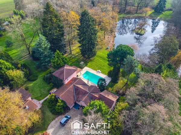 Propriété proche Bourg en Bresse, à Montagnat
