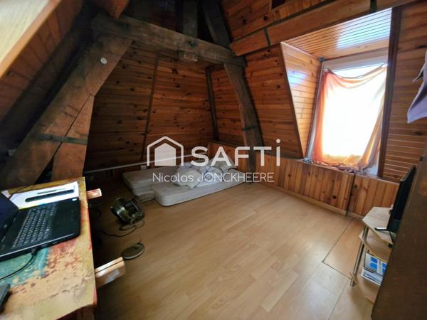 Studio loué 14 m² - 30 m² au sol