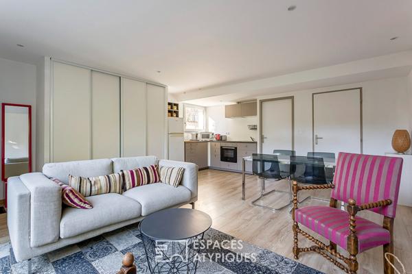 Maison contemporaine composée de trois appartements