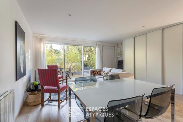 Maison contemporaine composée de trois appartements